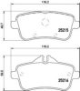 HELLA 8DB 355 020-161 Brake Pad Set, disc brake
